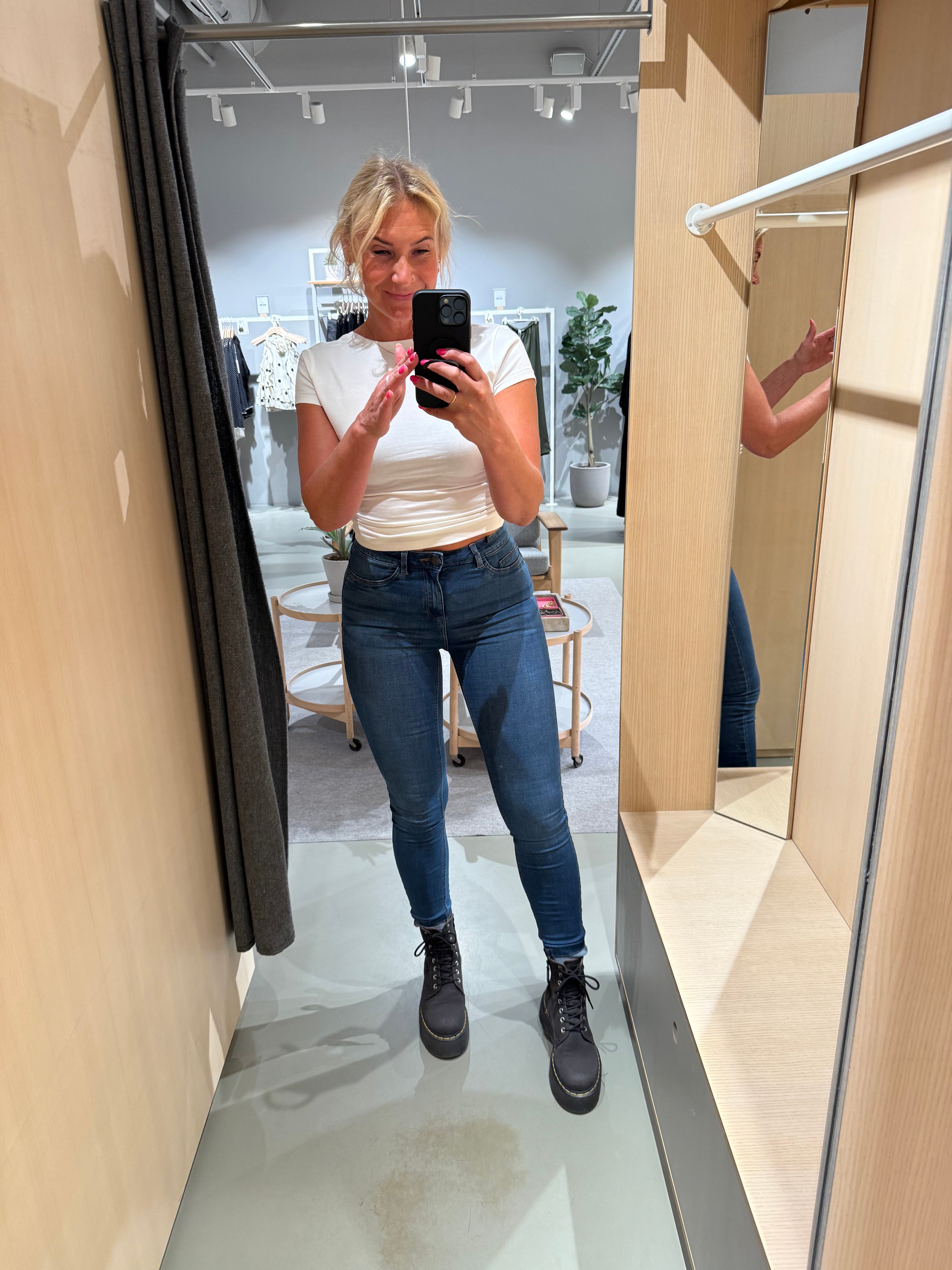 NMCALLIE Jeans - Medium Blue Denim